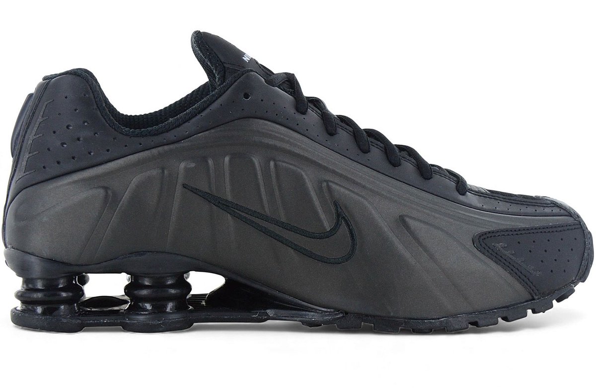 Nike Shox R4 Heren Sneakers Schoenen HQ1988-001 Zwart