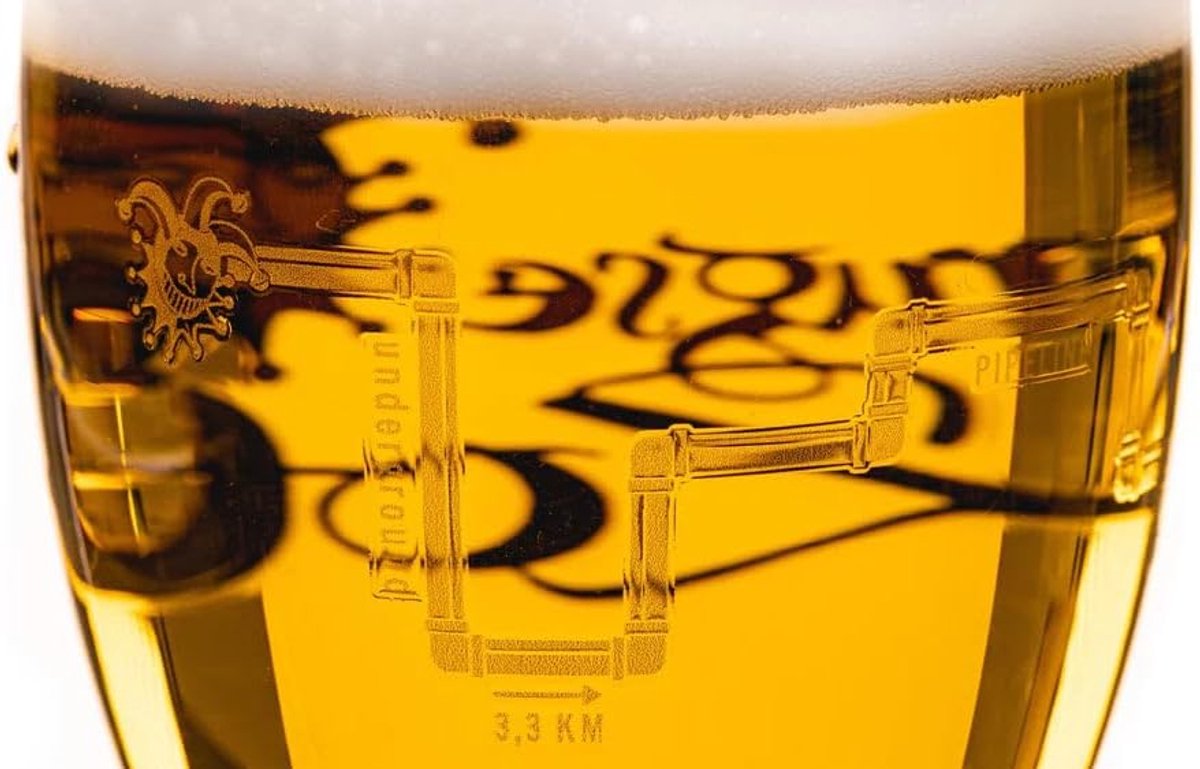 Bierglazen Set - Drinkglazen - Bier Serveren - Vaatwasmachinebestendig - 330 ml - Helder