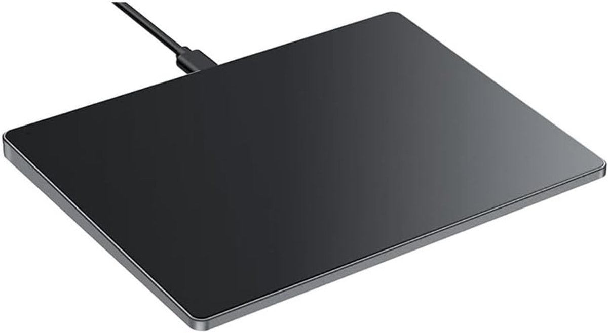 USB Trackpad - Touchpad Muis - Desktop Gebruik - Multi-touch Bediening - Slank Ontwerp - Zwart