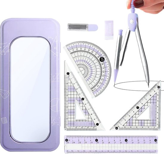 Geometrie Set - Passer Gradenboog - Tekenen Studeren - Compleet ...