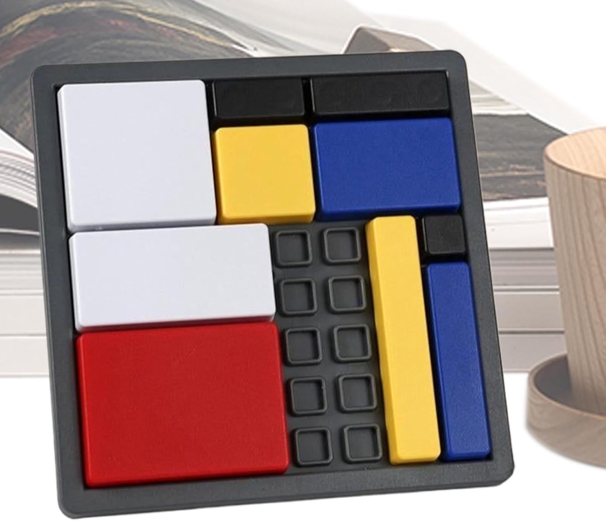 Logica Puzzel - Intelligentie Spel - Probleem Oplossen - 88 Niveaus 4 Moeilijkheidsgraden - 14 x 14 cm - Veelkleurig