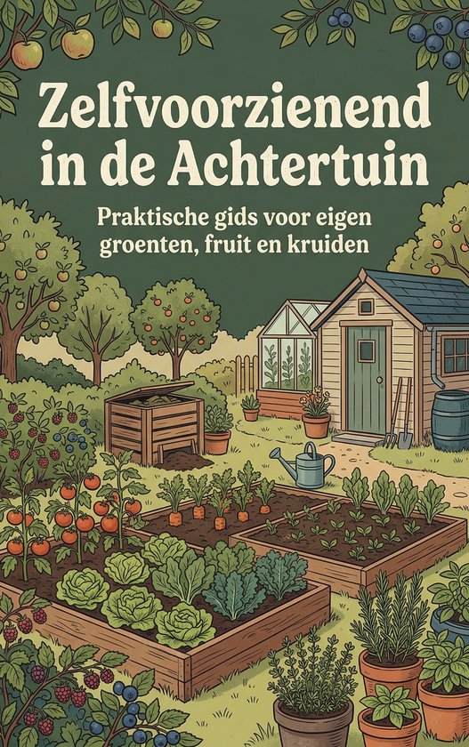 Zelfvoorzienend in de Achtertuin - cover