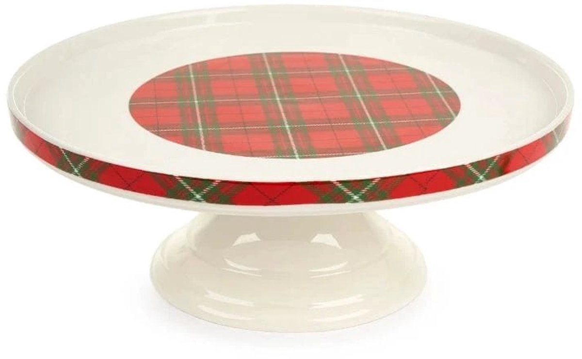 Taart plateau tartan - 27x10 CM - Cartolina - Nuvole di Stoffa