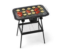 Cheqo® Elektrische Barbecue - Elektrische BBQ - Elektrische Grill - Elektrische Tafelgrill - Elektrische Tafelbarbecue - Elektrische Staande Barbecue - Elektrische BBQ met Standaard - Elektrische Grill met Standaard