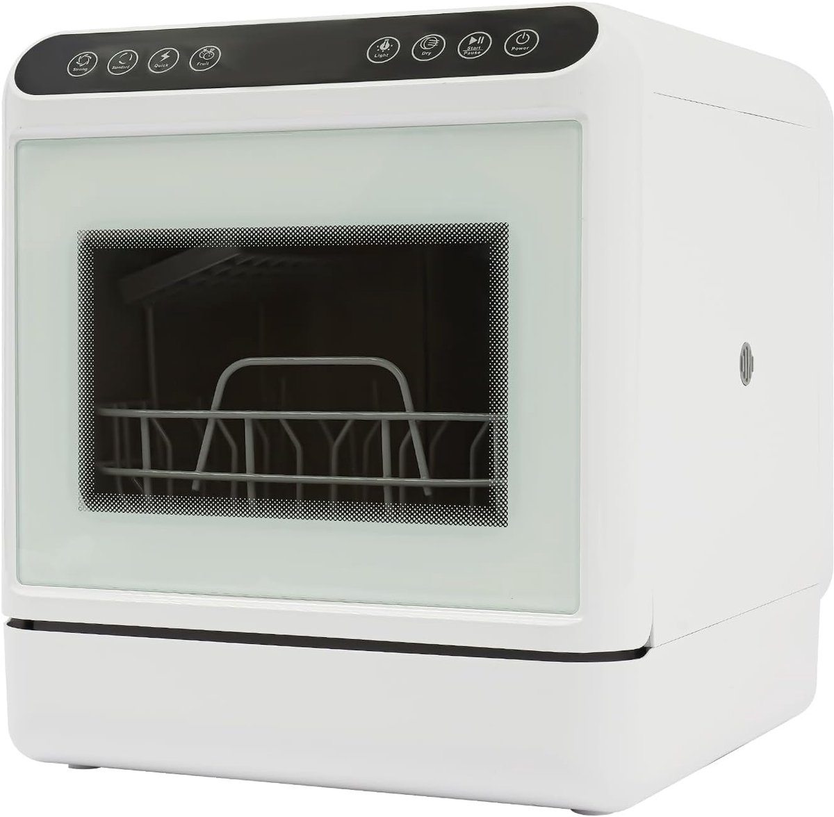 Mini Vaatwasser Compacte Afwasser Snel Schoon Servies 4 Wasprogramma's 41x46x46 cm Wit