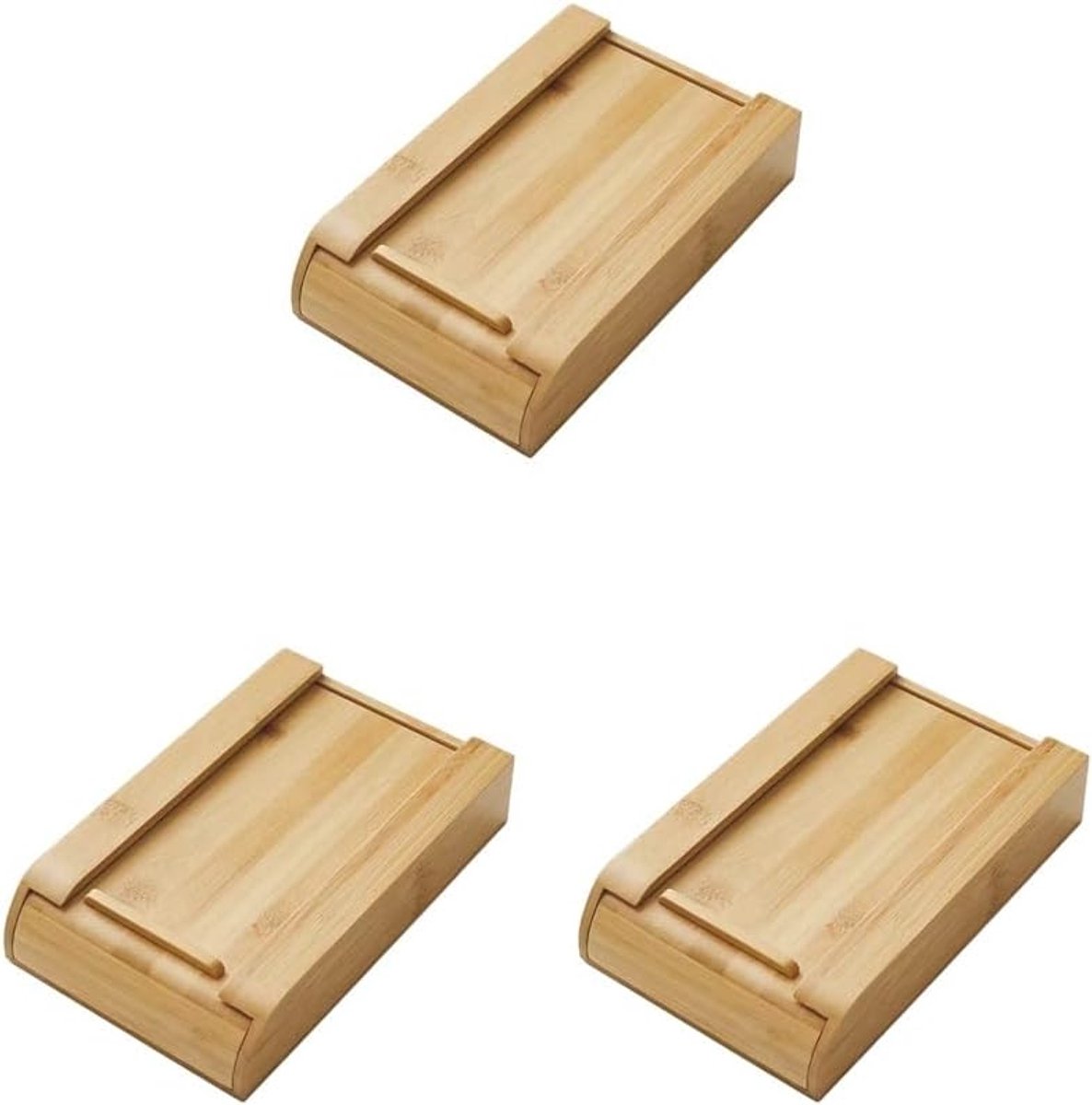Ladeset Onder Bureau - Houten Opbergbak - Thuiswerkplek Organiseren - Ruimtebesparend Ontwerp - 215 x 135 x 185 cm - Houtkleur