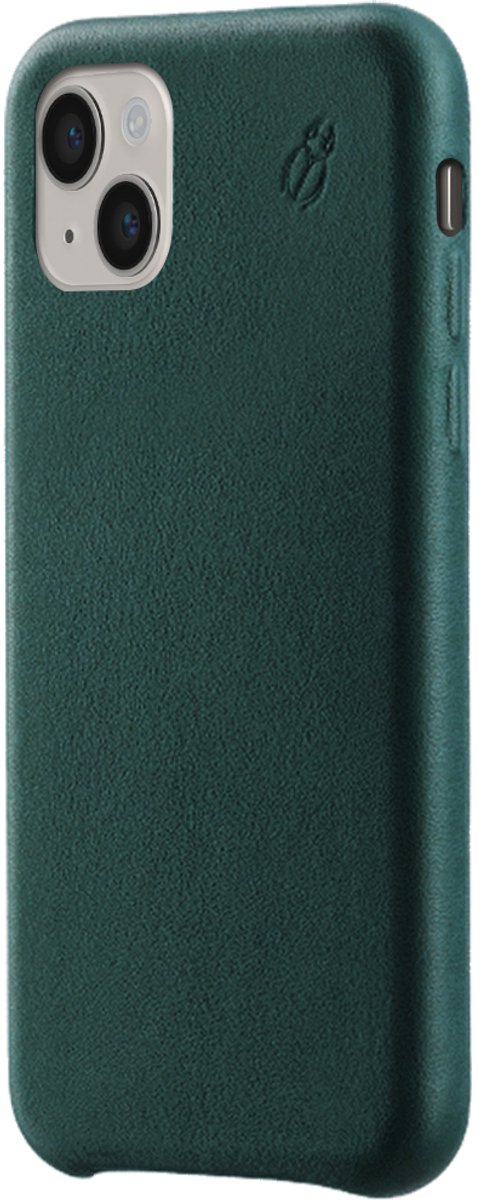 BeetleCase, Geschikt voor Apple iPhone 11 Premium leren hoesje, Groen
