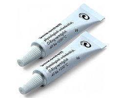 Fixem 2x Siliconenvet – Smeermiddel Geschikt voor Koffiezetapparaten Saeco, Philips, Bosch, Siemens, Miele – Voor Zetgroep, Rubbers & Afdichtingen – Voedselveilig – Vergelijkbaar met 421946017941 / HD5061