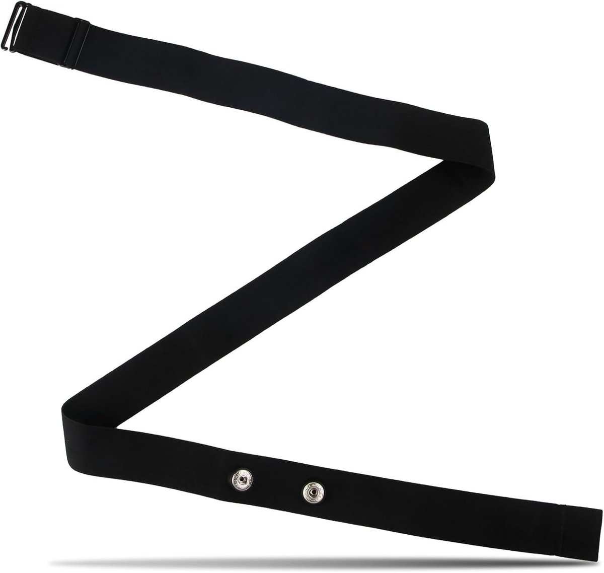 Borstband Vervanging - Hartslagmeter Band - Sport Training - Universeel Compatibel - Verstelbaar 70-105cm - Zwart