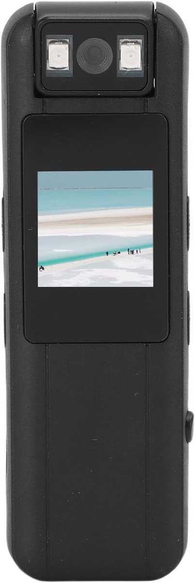 Draaibare Actiecamera - Mini Camera HD - Sporten en Reizen - 180 Graden Lens - Duimformaat
