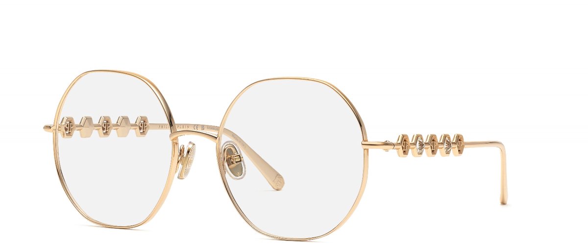 Philipp Plein VPP070S Oro rose' lucido 56/18/140 WOMAN Brilmonturen
