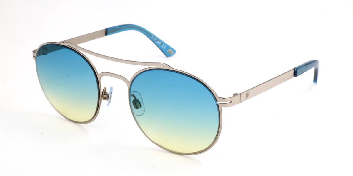 Web WE0172 Shiny palladium 52/21/135 UNISEX Zonnebrillen