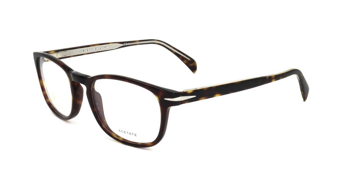 David Beckham DB 1064 Havana 52/20/145 MAN Brilmonturen