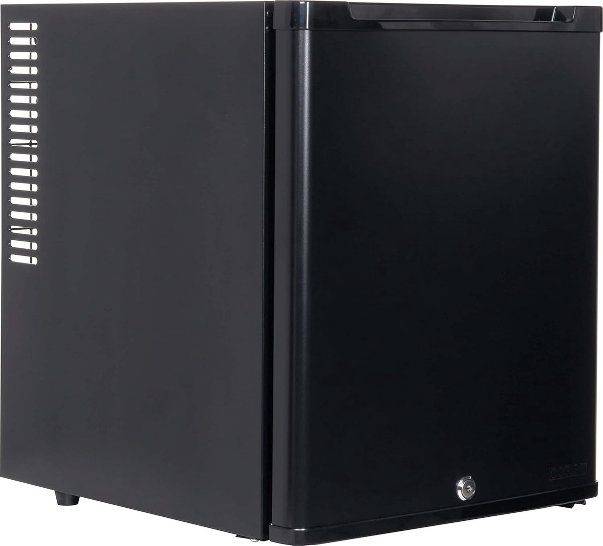 Afsluitbare Minibar - Kleine Koelkast - Dranken Koelen - Geruisloze Werking - 45x38x47 cm - Zwart