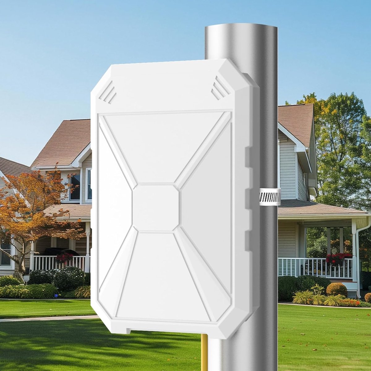 Wifi Versterker - Draadloze Versterker - Buitenbereik Uitbreiden - IP67 Weerbestendig - Met PoE