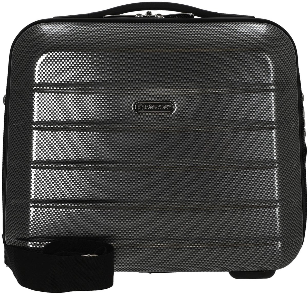 CHECK.IN London 2.0 - Toilettas 33 cm (carbon schwarz)