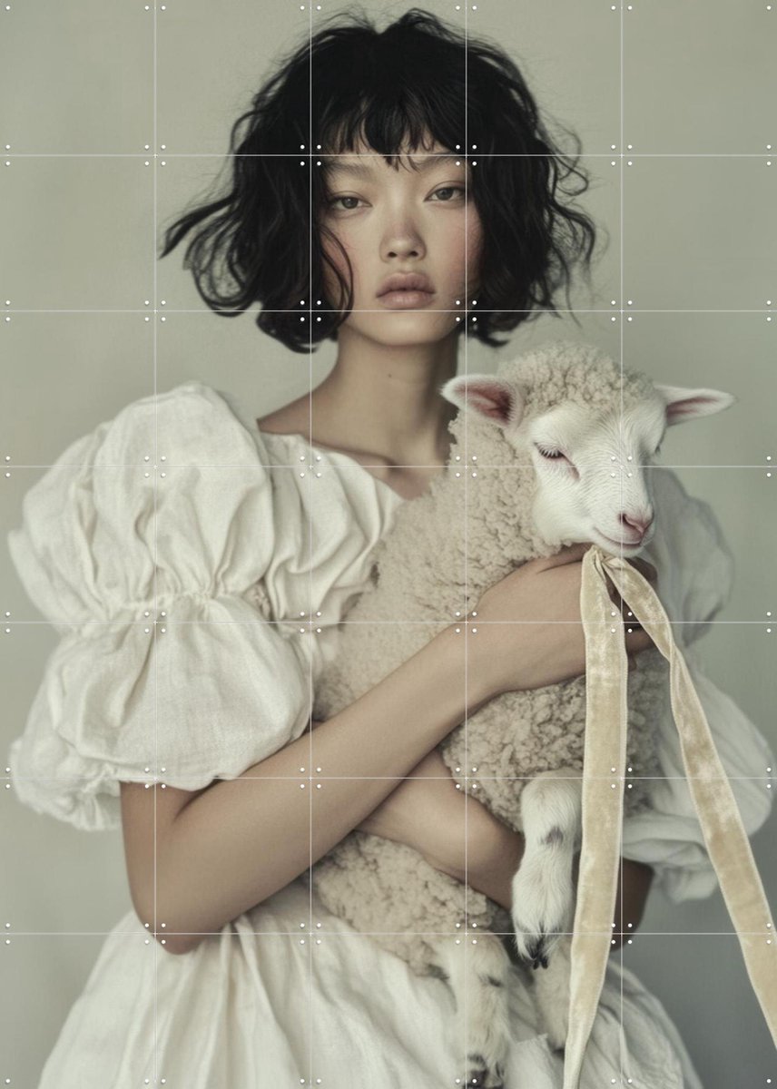 IXXI Mai, STUDIO HANNAH LEMHOLT - 100 x 140 cm - Gratis ophangtool - Grote wanddecoratie en posters - Fotografie, Naturalisme, Realisme, Slaapkamer
