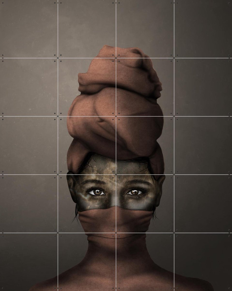 IXXI Mara, Erik Andreas - 80 x 100 cm - Gratis ophangtool - Grote wanddecoratie en posters - Illustraties, Fotografie, Slaapkamer, Woonkamer, Mode