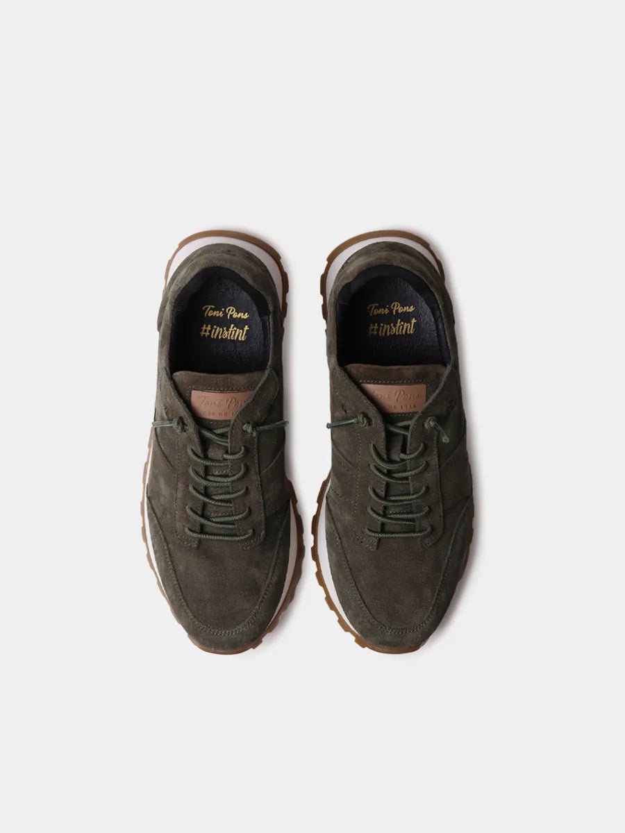 Suède vetersneakers voor dames | ANNA