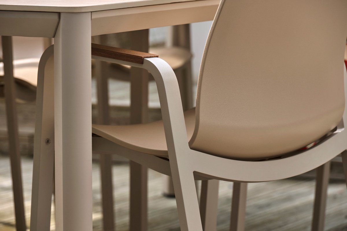 Hartman Kyra table à manger de jardin 240x100 cm - Latte