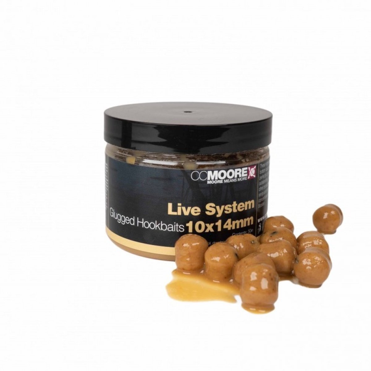 CCMOORE Live System Glugged Hookbaits 15x18mm 15x18mm