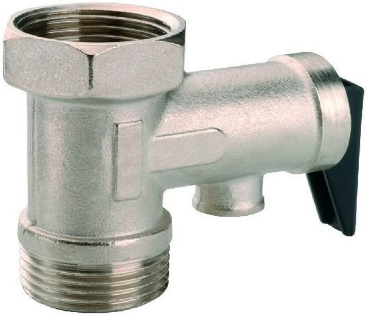 Veiligheidsklep 8,5 bar 1/2 inch met elektrische standaard voor drukontlasting