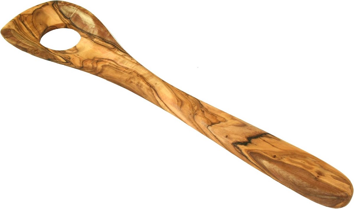 Risottoschep van Olijfhout 30 cm - Unieke Houten Kooklepel