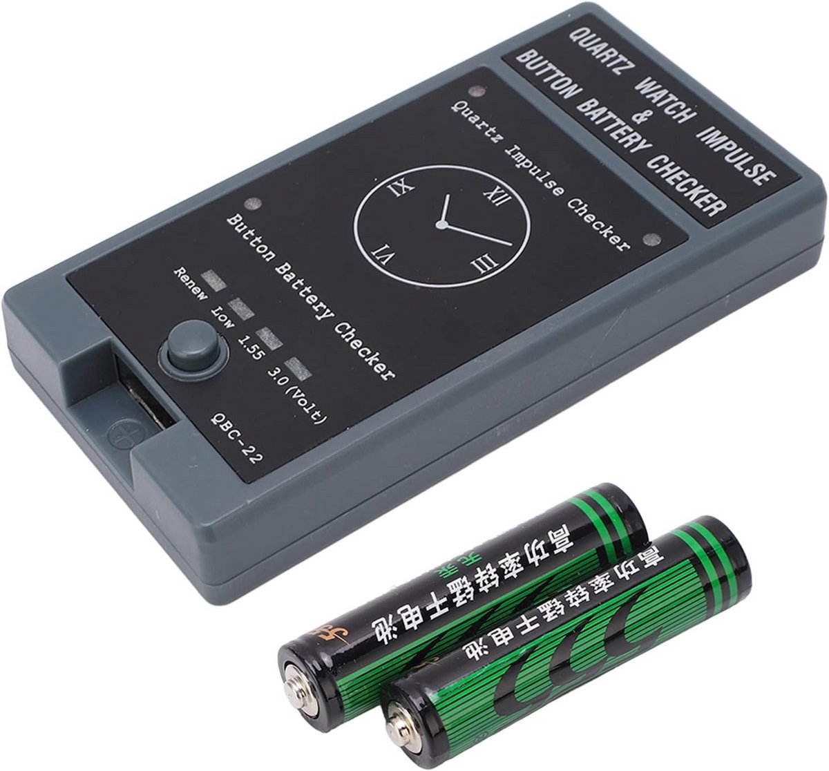 Nauwkeurige Dual-Action Horloge Batterij Tester voor Quartz Uurwerken