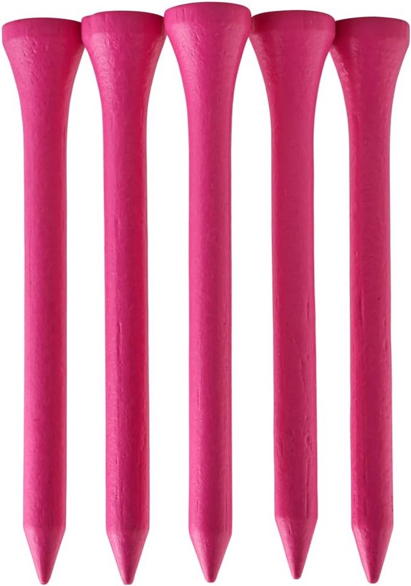 1000 Stuks Bamboe Golf Tees 70 mm Duurzaam en Milieuvriendelijk