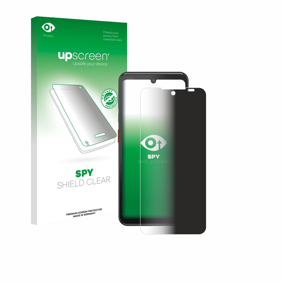 upscreen - privacy screenprotector voor Summi L3 - Folie Beschermfolie Blauwlichtfilter