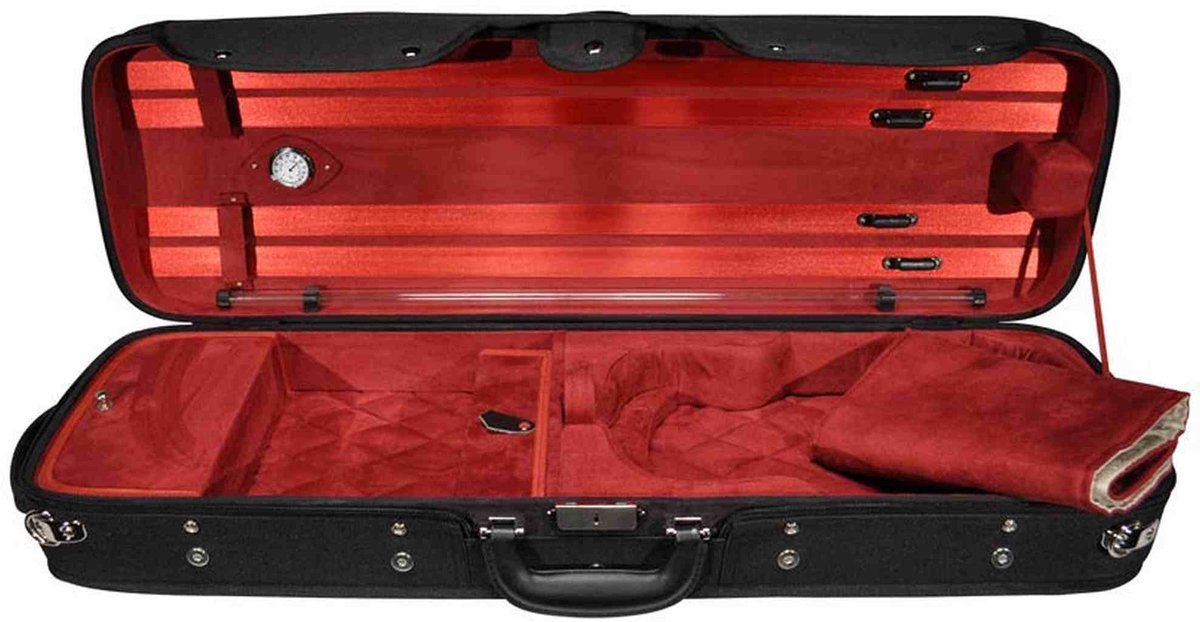 Leonardo VC-47-BR Pro Series vioolkoffer rechthoekig 4/4 zwart