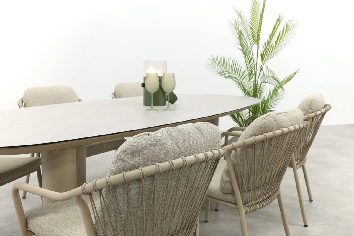 Taste by 4 Seasons Pisa/Denia organische tuinset 240x105 cm