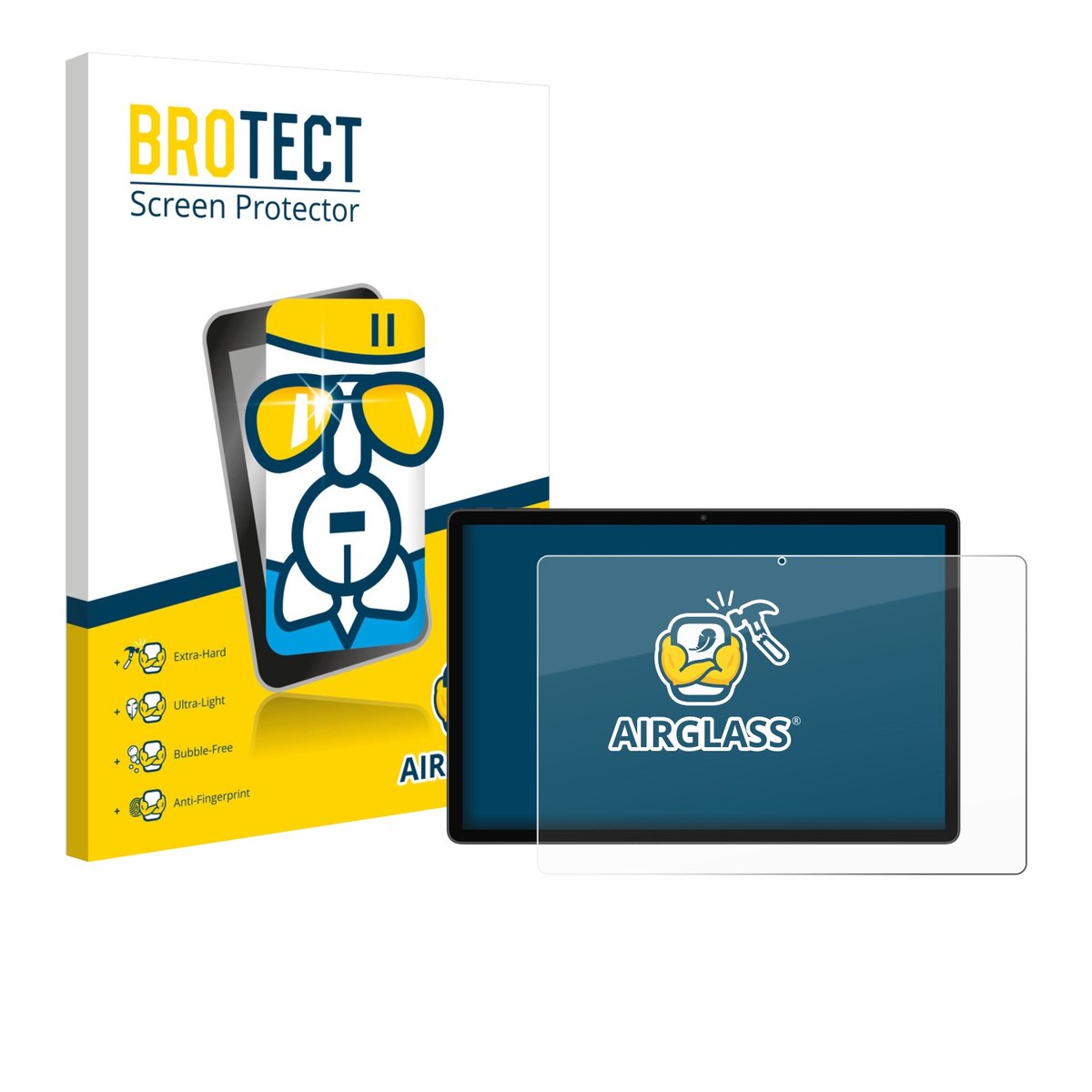 Screenprotector voor Blackview MEGA 8 Beschermglas transparant