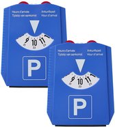 Automatische parkeerschijf - blauwe kaart - onbeperkt parkeren in de blauwe zone