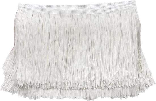 2 Meter Kwastfranje Lint – 10 Cm Breed, Polyester Zijde, Decoratief Voor Gordijnen, Kleding & Knutselen