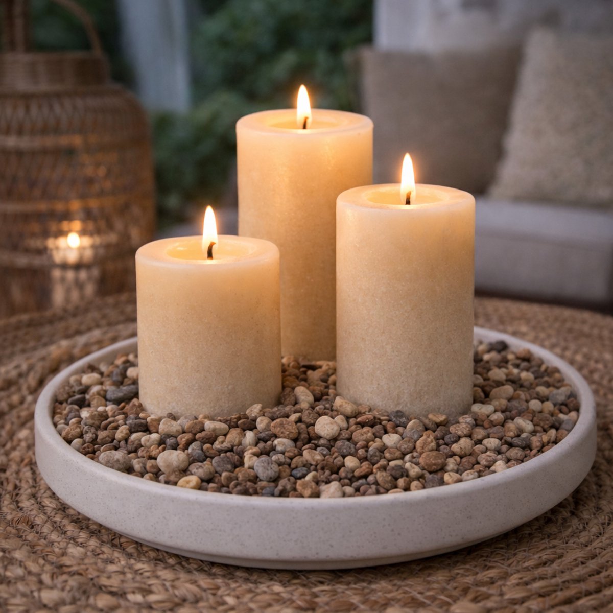 Belle Vous Geassorteerde Glazen Steentjes (95 – 105 Stuks / 500g) – 20 mm Plat Edelsteentjes – Decoratieve Stenen Voor Huwelijk/Feest Tafel, Kopstuk Vaas Vuller en Aquarium Decoratie