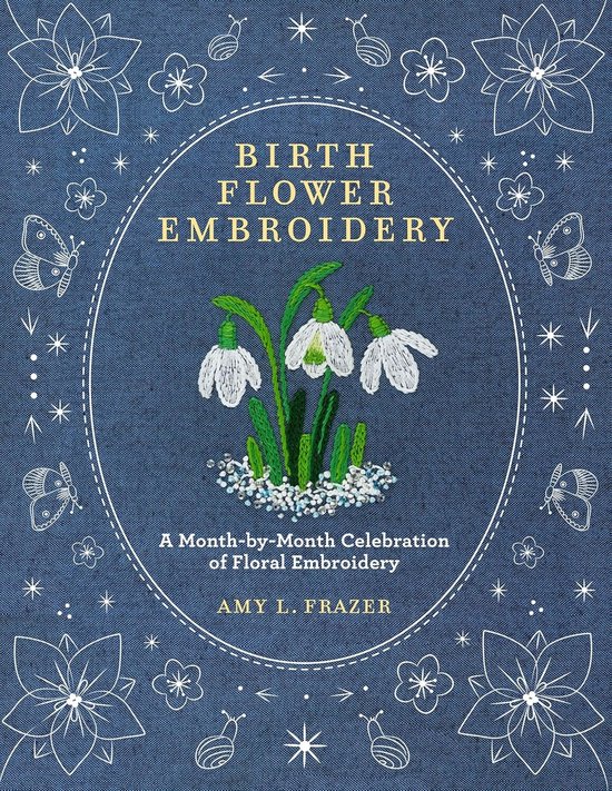 Birth Flower Embroidery - cover