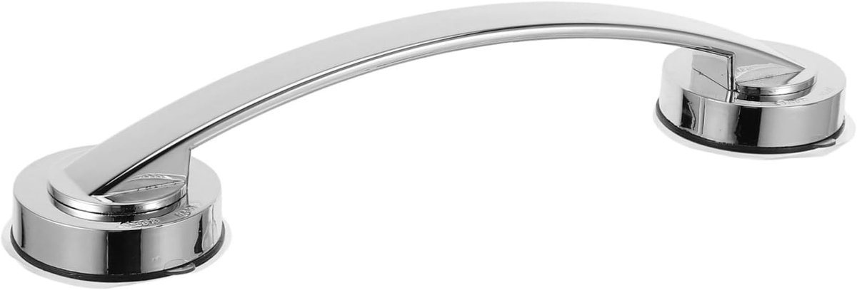 Veiligheidsgreep Badkamer - Badkuip Handgreep - Ouderen Ondersteuning - Sterke Zuignap - 31cm Pakket - Zilver
