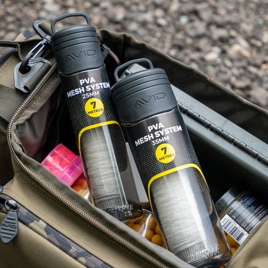 Avid Carp Transfer PVA Mesh System Medium Melt (7m) - Maat : 25mm van Avid Carp — afbeelding 5