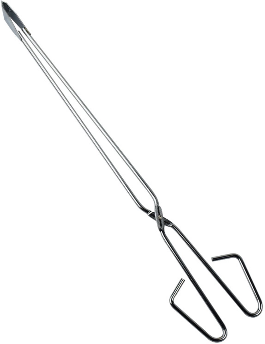 Extra lange schaartang, 55 cm roestvrijstalen barbecuetang voor buiten, lange keukenschaartang met verlengd handvat, houtklem voor houtskool, afvalgrijper, vuurtang-Belle's product