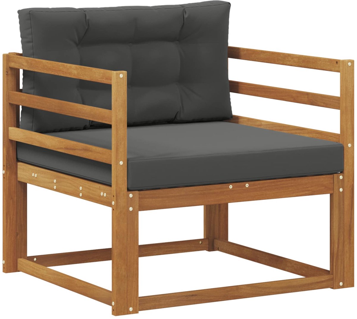 vidaXL - Buiten - Midden - Sofa - Naturel