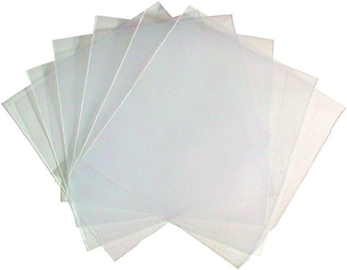 Transparante Hoezen - CD DVD Beschermers - Media Opslag - Krasvrij Houden - 120mm - Transparant