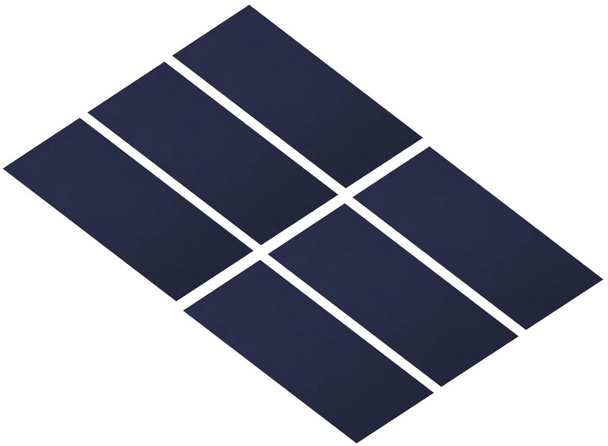 Reparatie Patches - Stof Stickers - Kleding Herstellen - Zelfklevend Nylon - 8x4 Inch - Navy Blauw