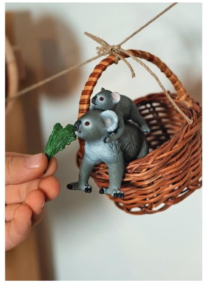 schleich WILD LIFE - Koala Moeder en Baby - Speelfigurenset - Kinderspeelgoed voor Jongens en Meisjes - 3 tot 8 jaar - 42566 — afbeelding 13
