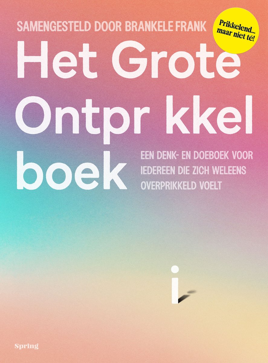 Omslag van Het Grote Ontprikkelboek