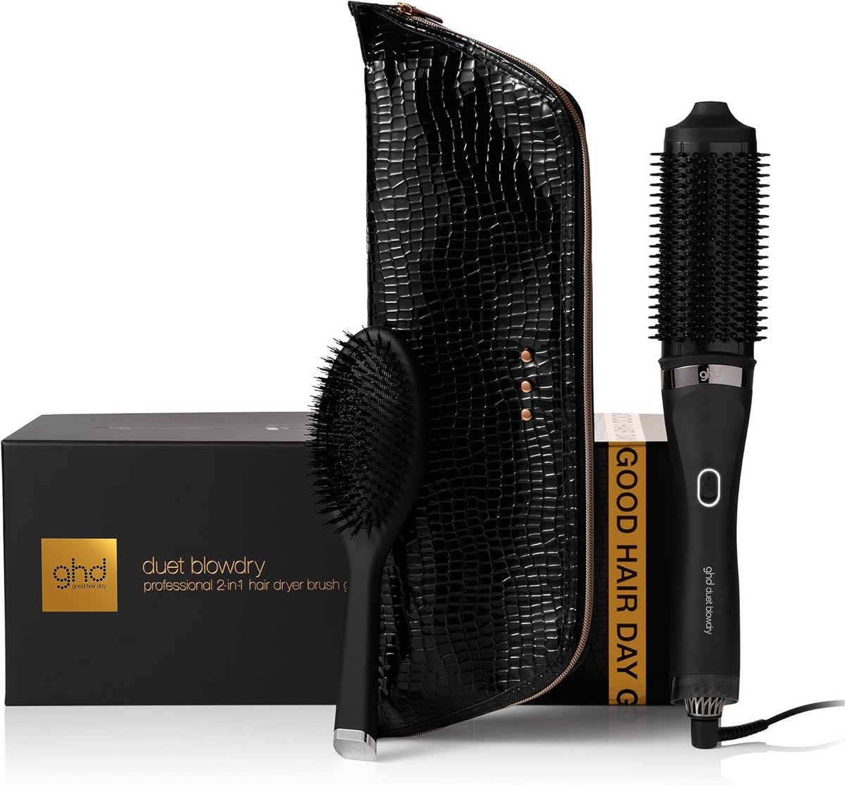 Föhnborstel Set - 2-in-1 Stylingtool - Haar Drogen En Stylen - Creëert Meer Volume En Glans