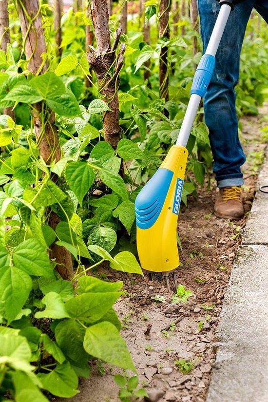 Elektrische Bodemkruimelaar - Tuinhak Cultivator - Bodem Losmaken - 8 Cm Werkdiepte - 77 x 22 x 19 cm van Merkloos	 — afbeelding 4