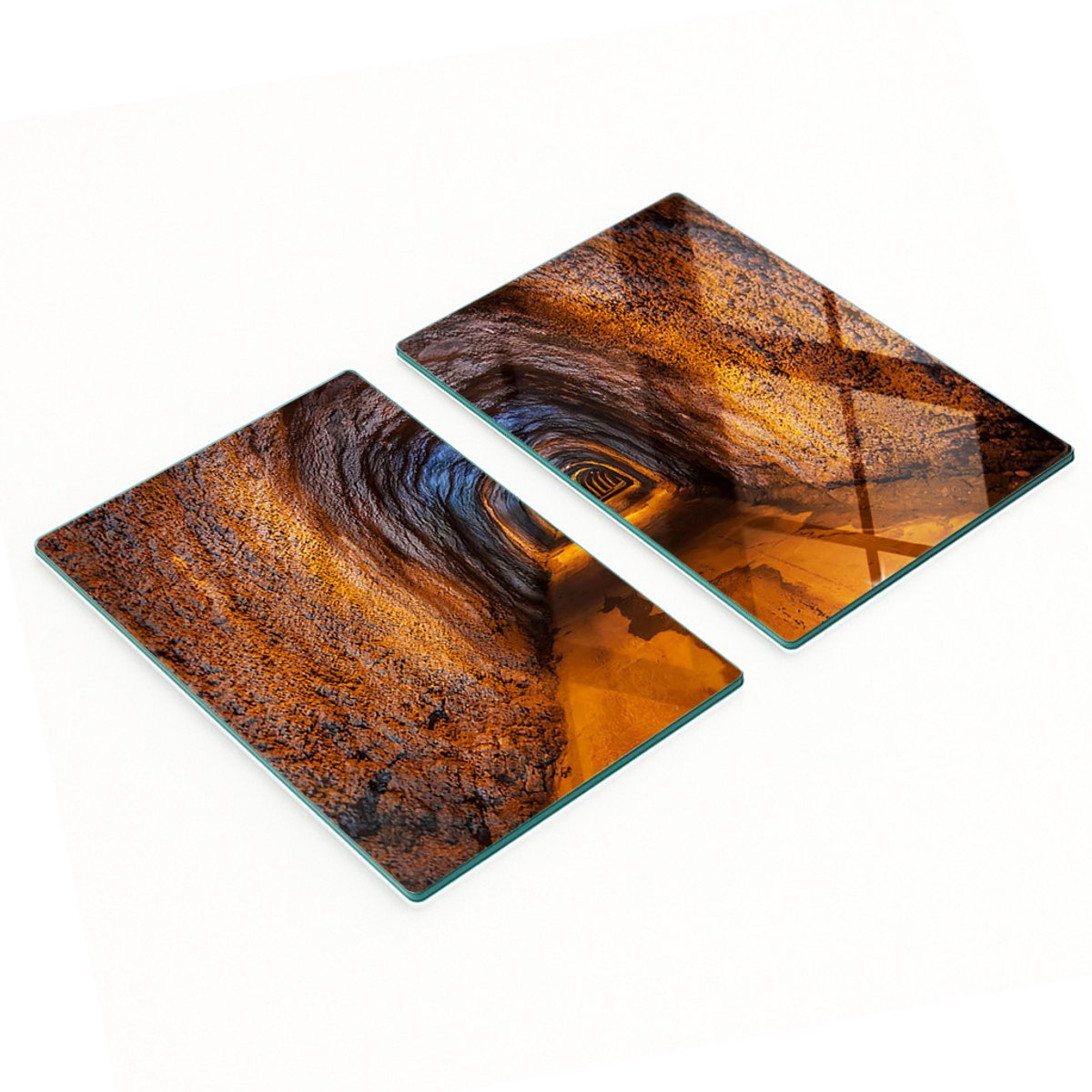 Multifunctionele decoratieve glazen panelen met printtunnel 2x40x52 cm
