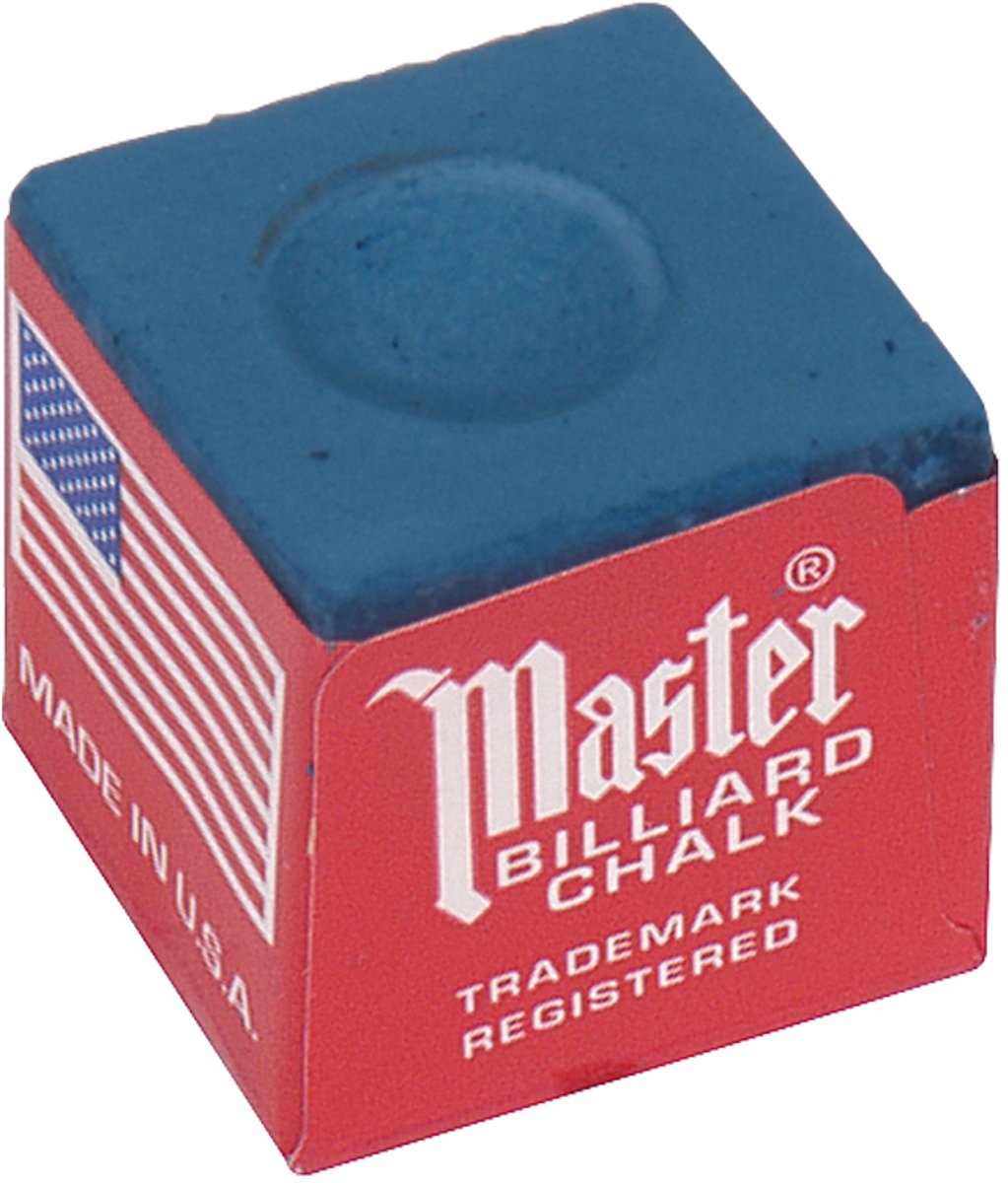 Master Master biljart krijt blauw (144st.)