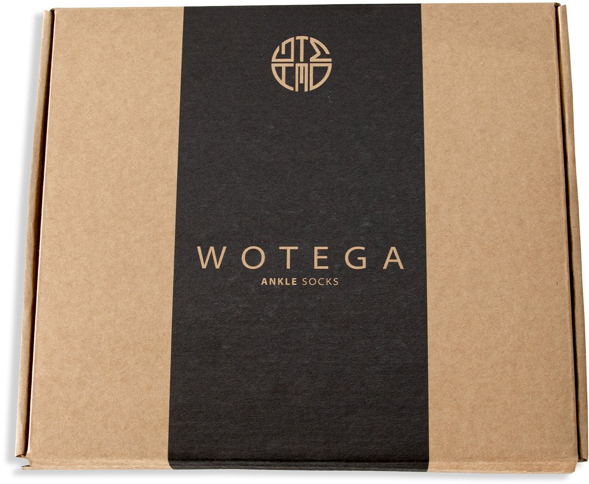 WOTEGA Sokken Loki – Regular Fit – Katoen Stretch – Zwart – Naadloos – 6-pack